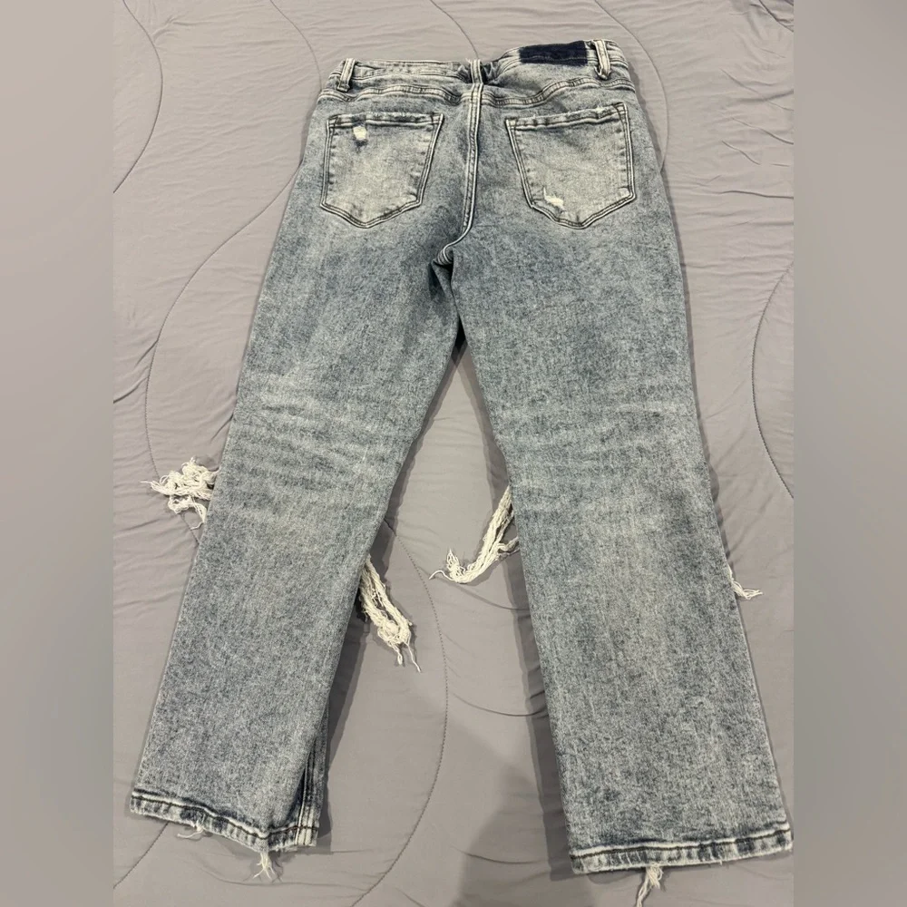 Lovervet Distressed High-Rise Women's Jeans - Picture 2 of 3